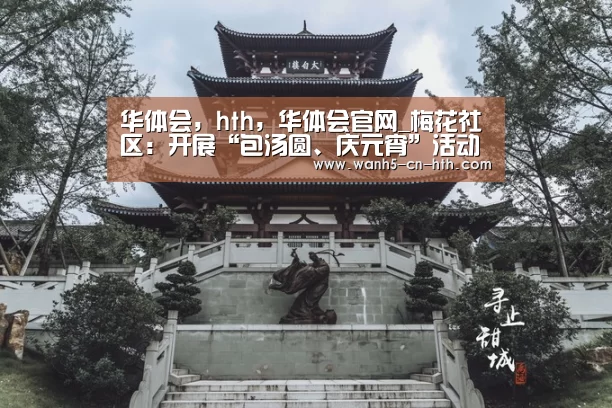 华体会,hth,华体会官网_梅花社区:开展“包汤圆、庆元宵”活动(图3) 华体会,hth,华体会官网